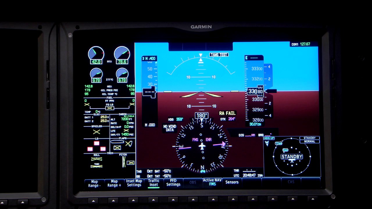 G3000 Updating Standby and Active Nav Database