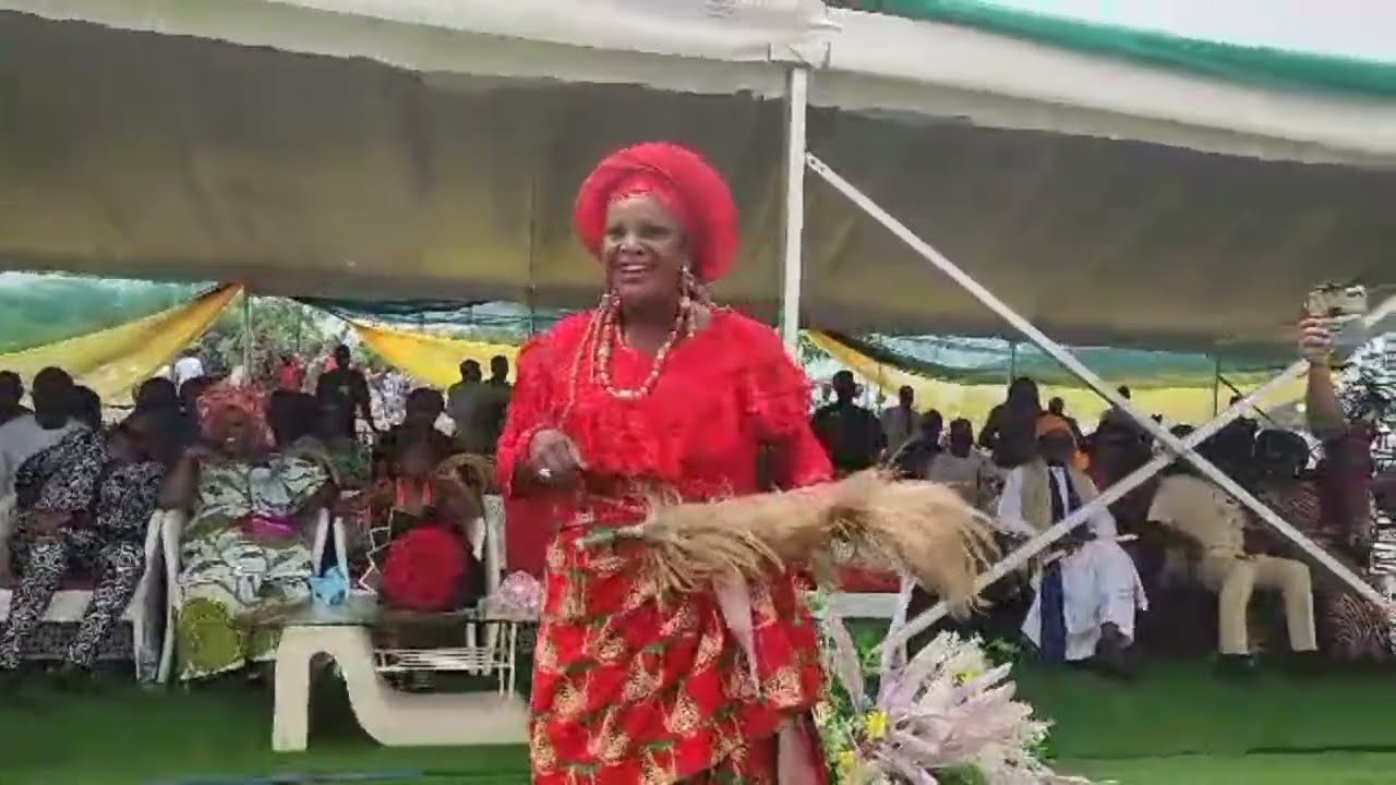 CULTURAL DANCERS DURING THE ONIKARA WOMEN CELEBRATION IN AFIKPO 1