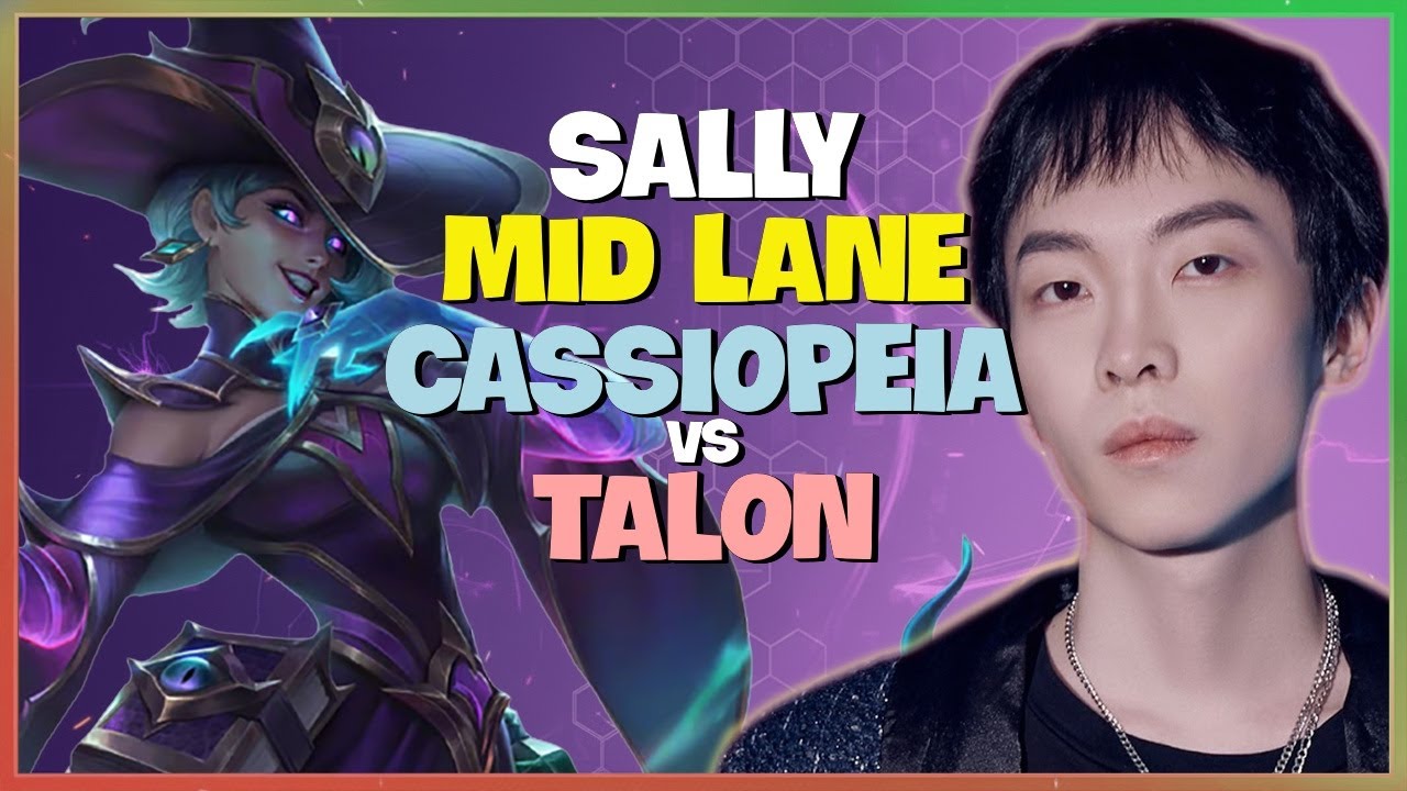 Sally Displays Flawless Challenger Mid Lane Mechanics on Cassiopeia Engsub