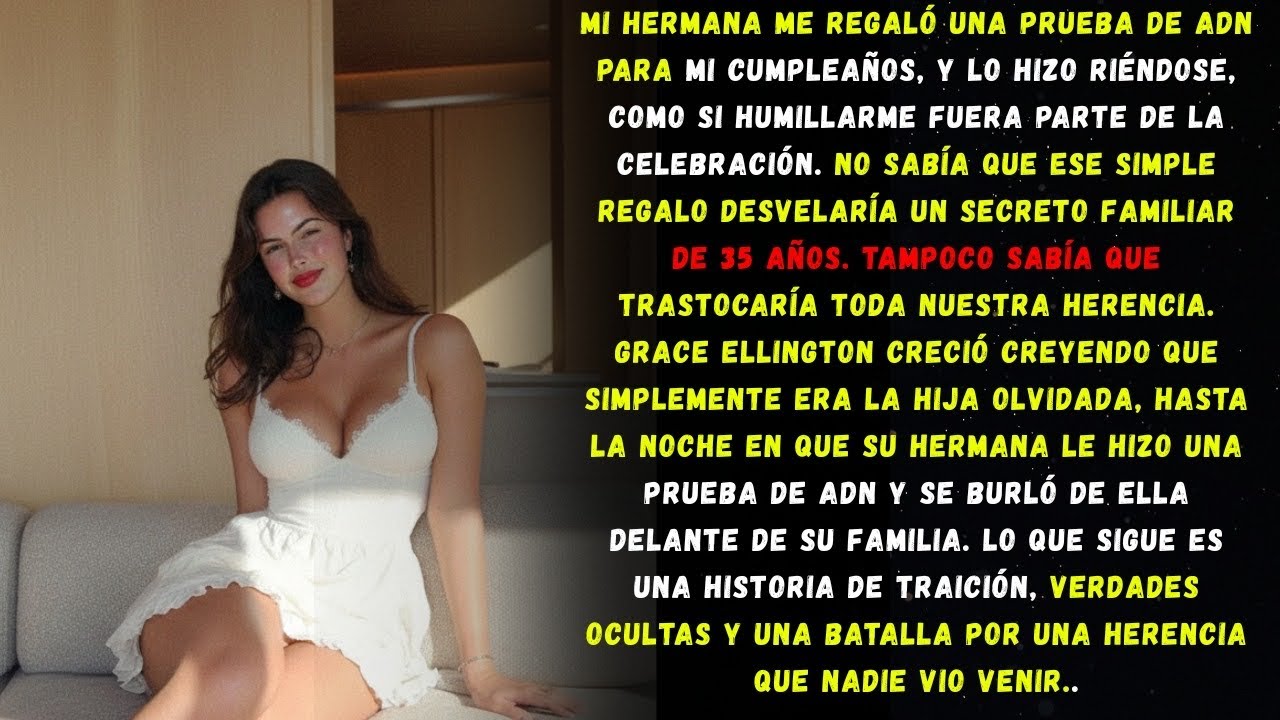 Mi hermana se burló de mí diciendo que era 