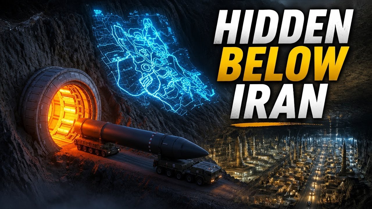 Inside Iran’s Missile Cities: The $80B Secret Tunnel Network (Full Process)
