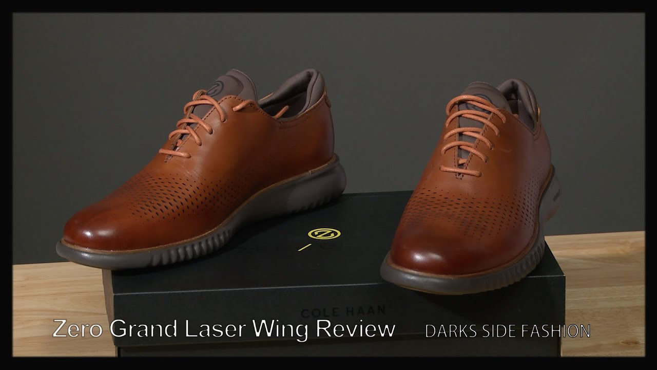 Best Casual Mens Shoe? Cole Haan 2.ZeroGrand Lined Laser Wingtip Oxford Shoe Review