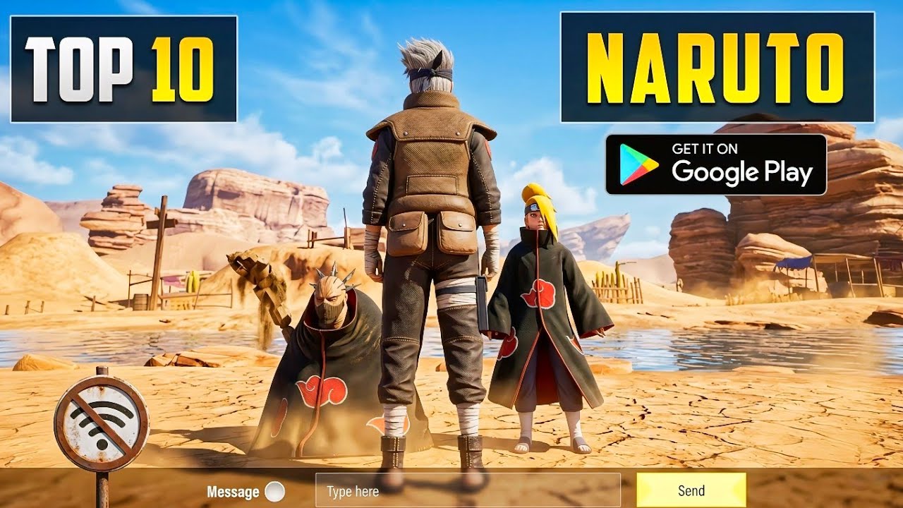 Top 10 Best Naruto Games For Android In 2023 | High Graphics (Online/Offline)