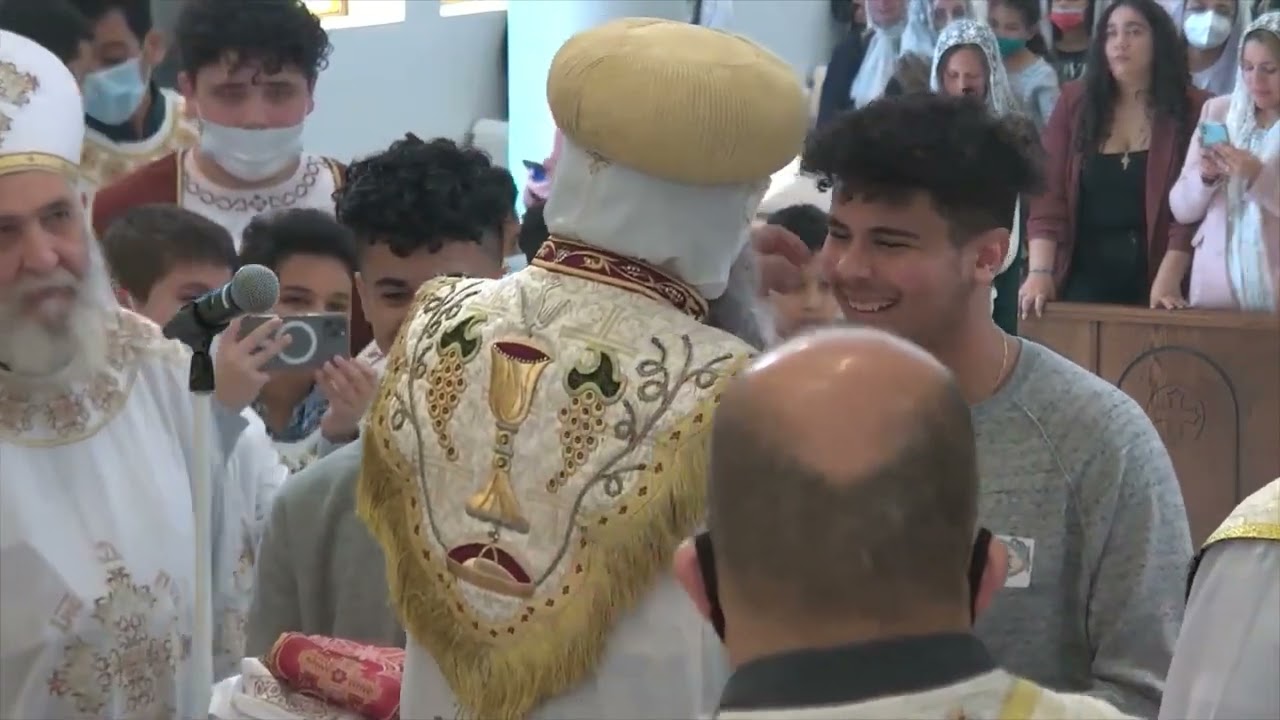 Ordinations of the new (Chanters, Readers, & Sub-Deacons) of Saint Anthony Coptic Orthodox Church