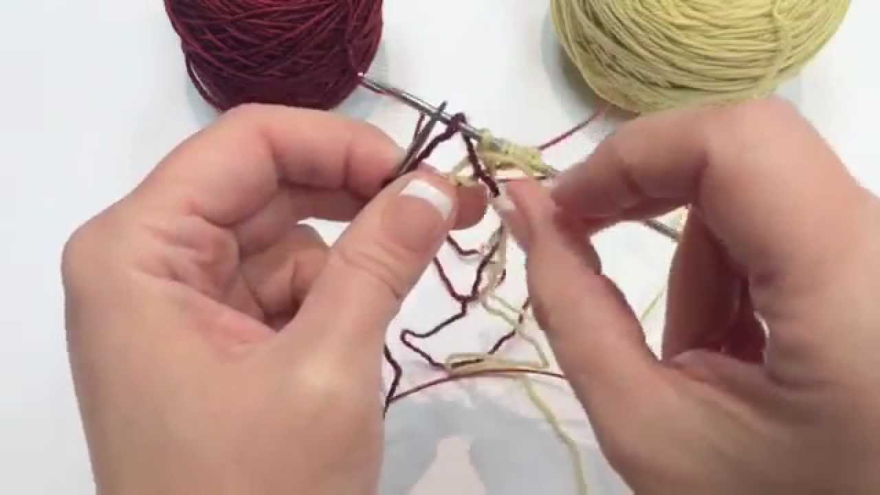 Comment tricoter 2 bas en même temps par le bout des orteils.