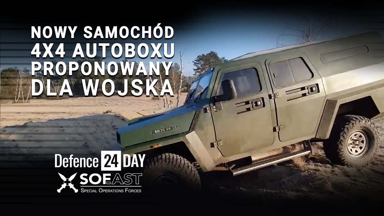 Nowy samochód 4x4 Autoboxu proponowany dla wojska [Defence24 TV]