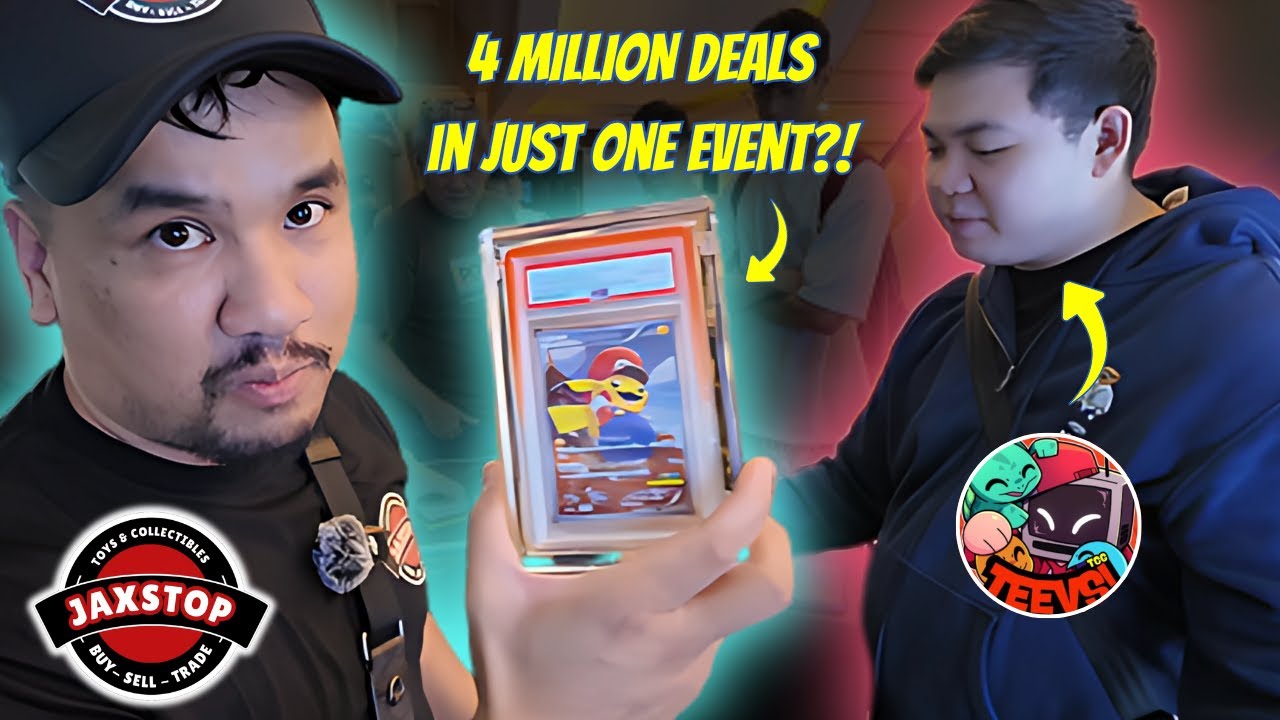 How I Made ₱4,000,000 Pesos In 2 Days On Pokemon Cards In Greenhills - VENDOR POV Philippines