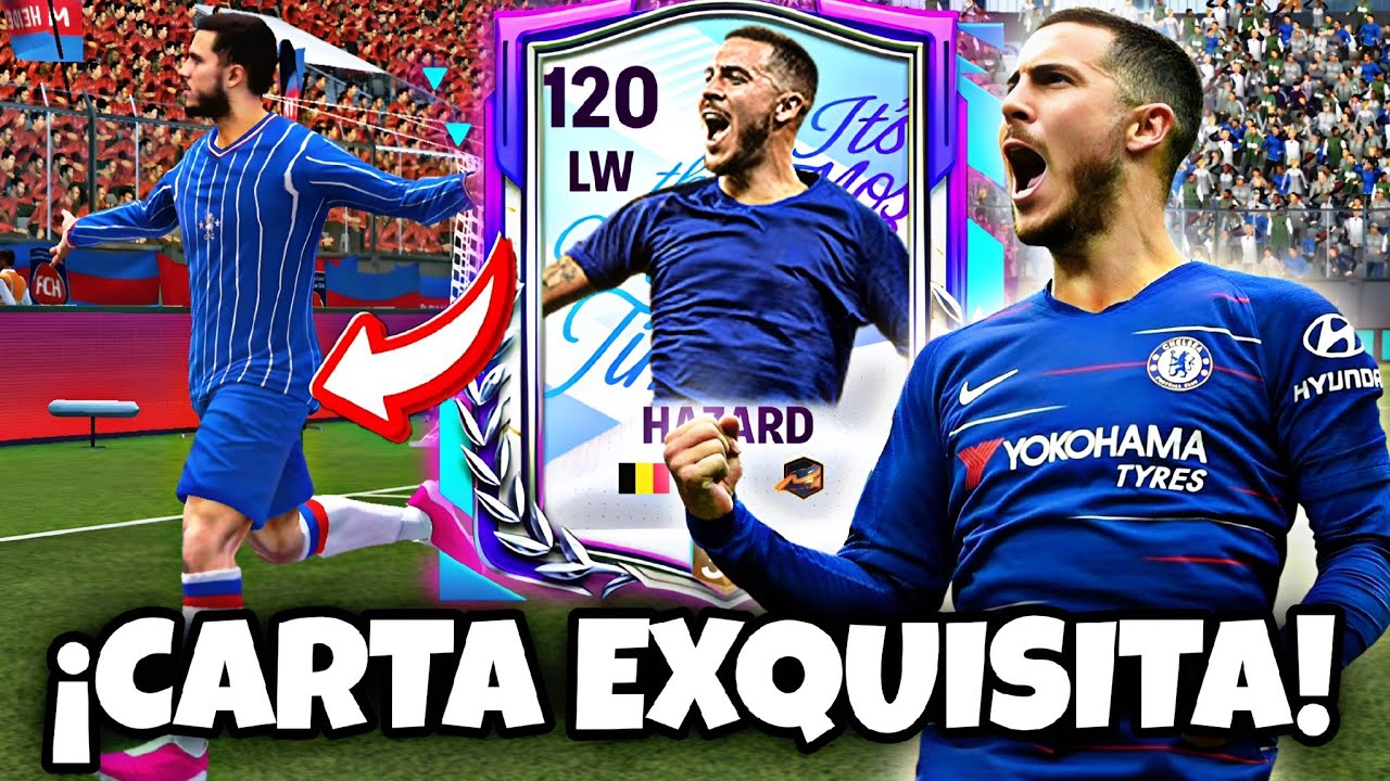¡PROBÉ la NUEVA CARTA de EDEN HAZARD 115 al MÁXIMO! *Muy RÁPIDO* ⚡🇧🇪