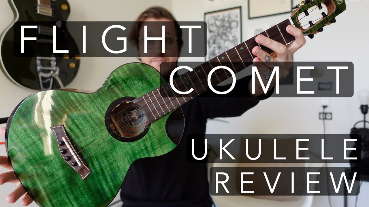 What I use: Flight Comet tenor ukulele