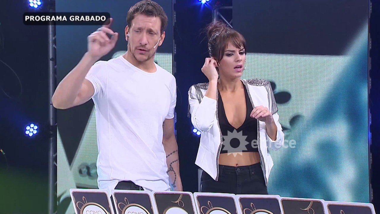 Nico Vázquez le entregó su corazón a Gimena Accardi en vivo