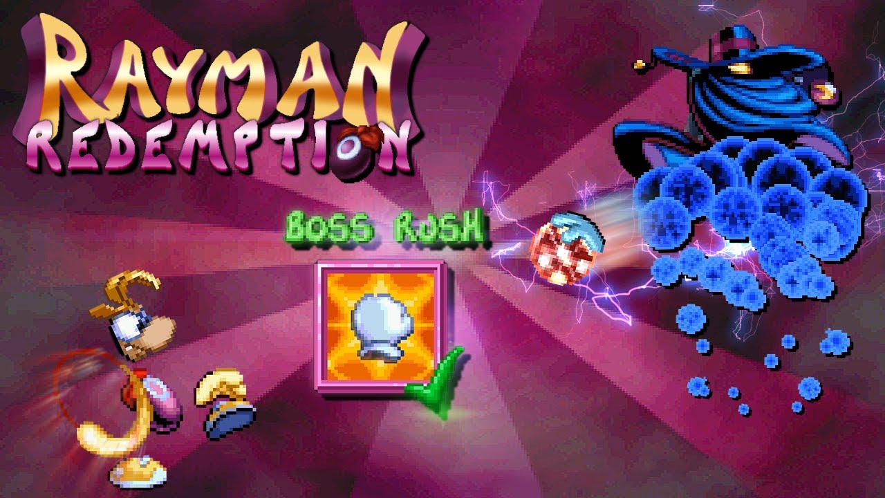 Rayman Redemption - Boss Rush (Walkthrough)