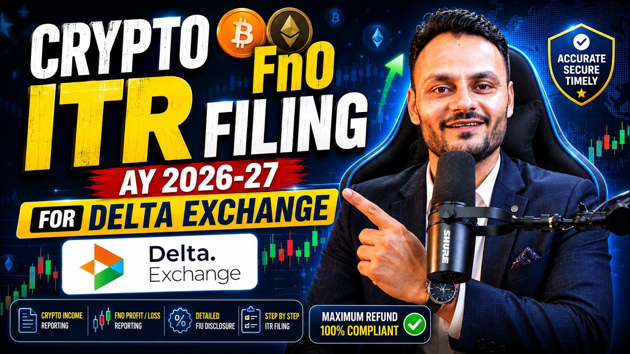 Crypto FnO ITR Filing AY 2026-27 | Delta Exchange | Loss Set Off | Carry Forward Loss