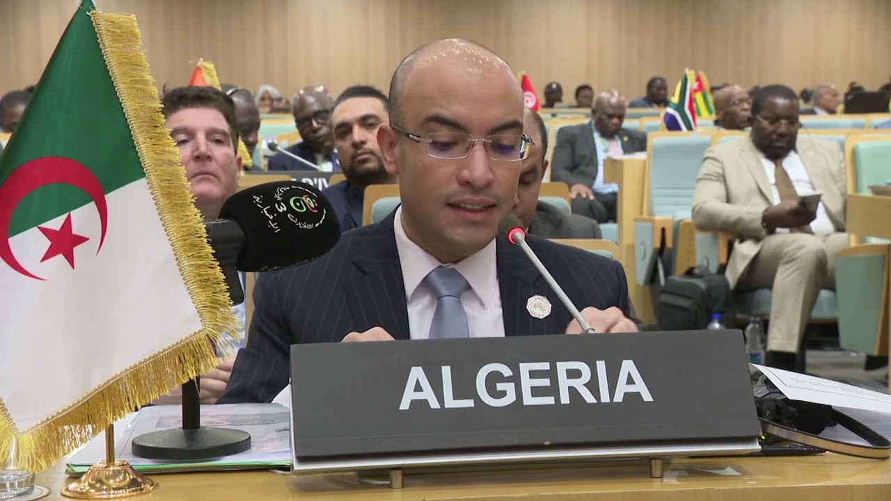 كلمة السيد كاتب الدولة ضمن أشغال الطبعة الخامسة والثلاثين لمنتدى رؤساء دول وحكومات الآلية الأفريقية.