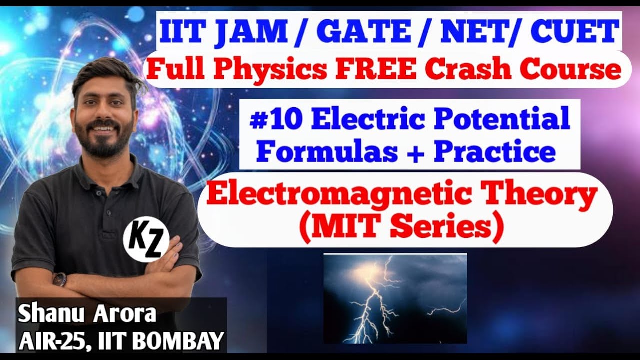 IIT JAM 2026 physics free crash course || IIT JAM EMT PYQs || MIT EMT 10 Shanu Arora