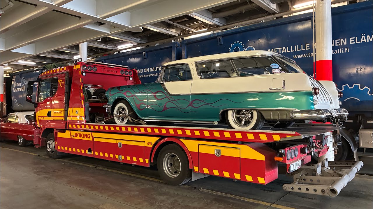 Classic car Cruise Parade 2025 SWEDEN to Suomi, party, bärgning, soppatorsk 😏​⁠Dj @tommyledberg7674👌