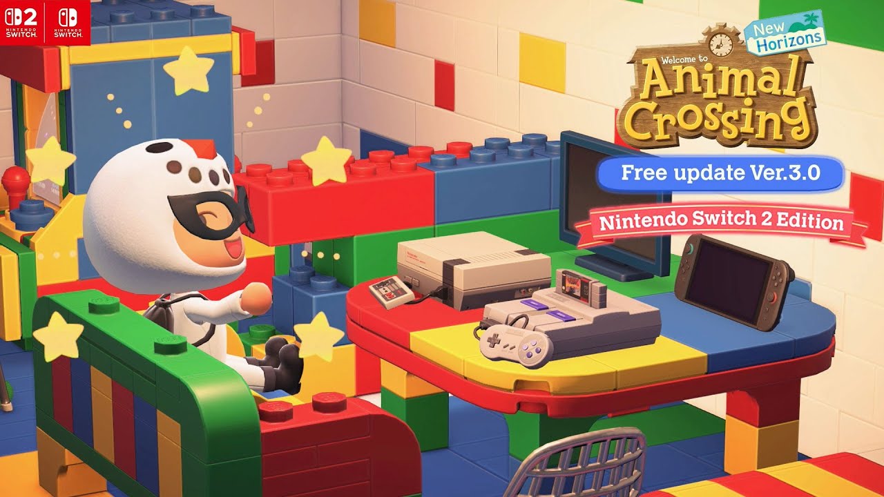 ◉ Retro games return in Animal Crossing NH 3.0 👾 (Jan 24, 2026)a #PeanutButterDay