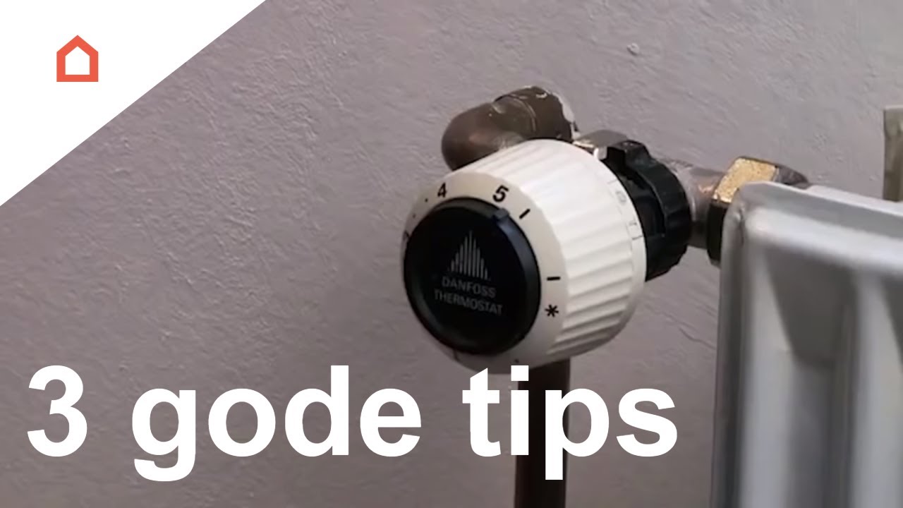 Sådan får du varme i radiatoren igen