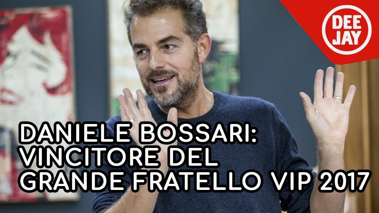 Daniele Bossari, dal GF VIP a DEEJAY: l'intervista