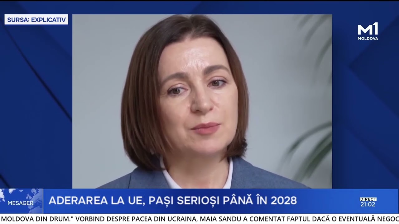 Maia Sandu: „Avem o fereastră de oportunitate până în 2028 pentru integrarea în UE”