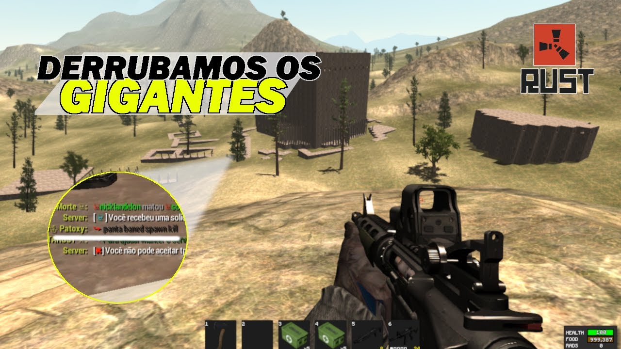 Rust v25 - DERRUBAMOS O SUPREMO EO MODERADOR ABUSER - ft: MoskitoGamer e Hamari.