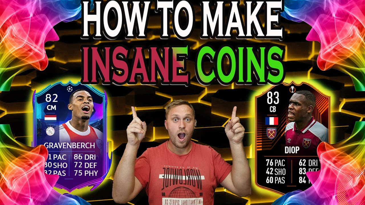 HOW TO MAKE INSANE MONEY WHILE PEOPLE WASTE IT ON FIFA 22 | INSANE METHODS
