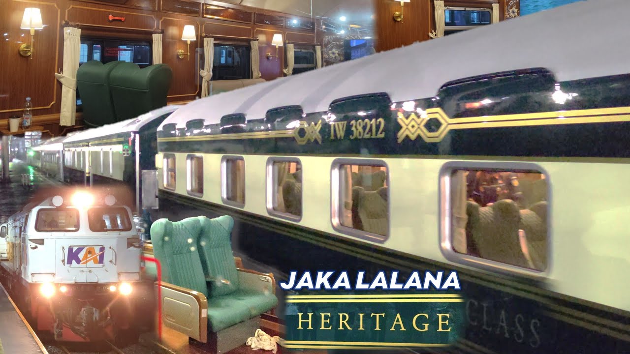PERJALANAN PERDANA UJICOBA KERETA JAKA LALANA CIANJUR JAKARTA ! Interior Heritage Class Djoko Kendil