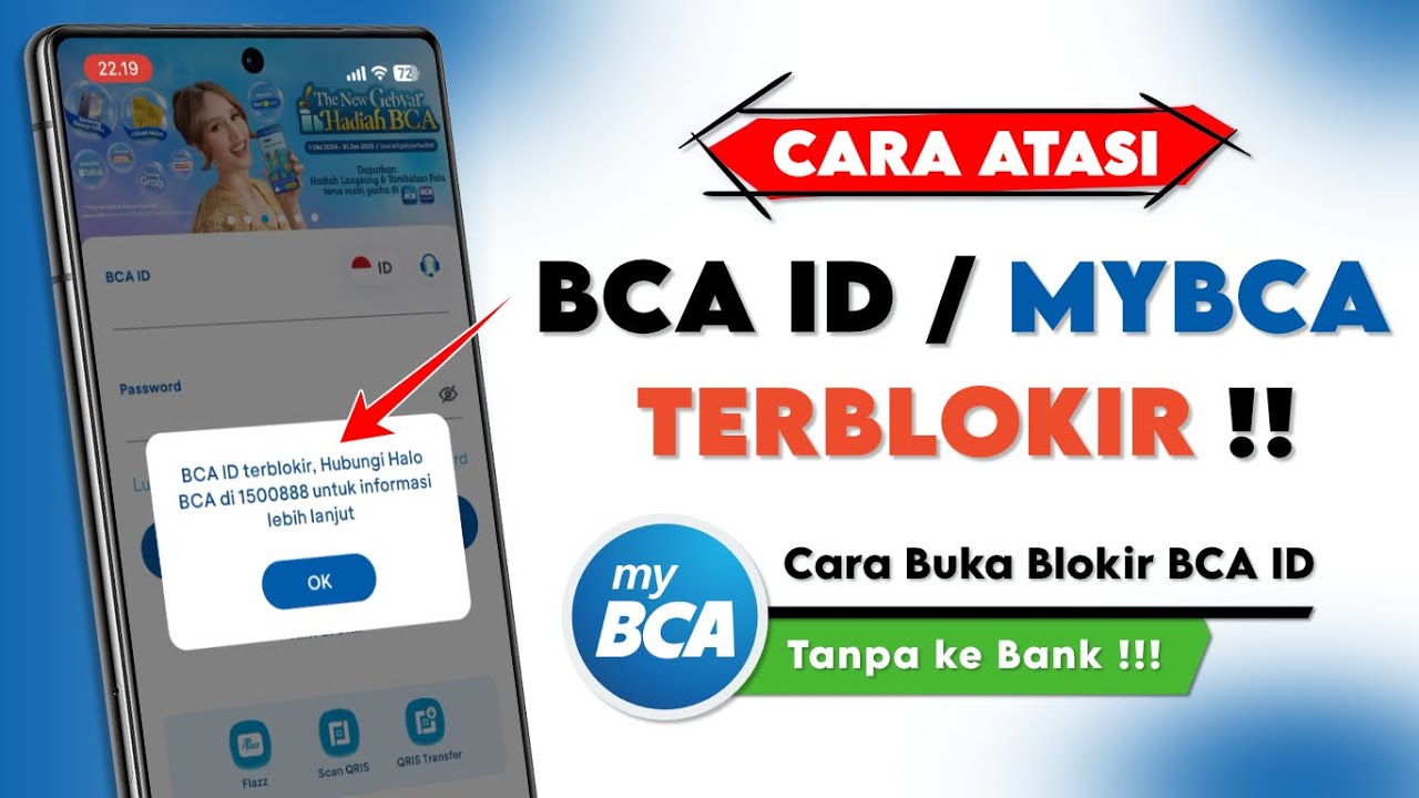 Cara Mengatasi BCA ID Terblokir || Buka Blokir myBCA Tanpa ke Bank