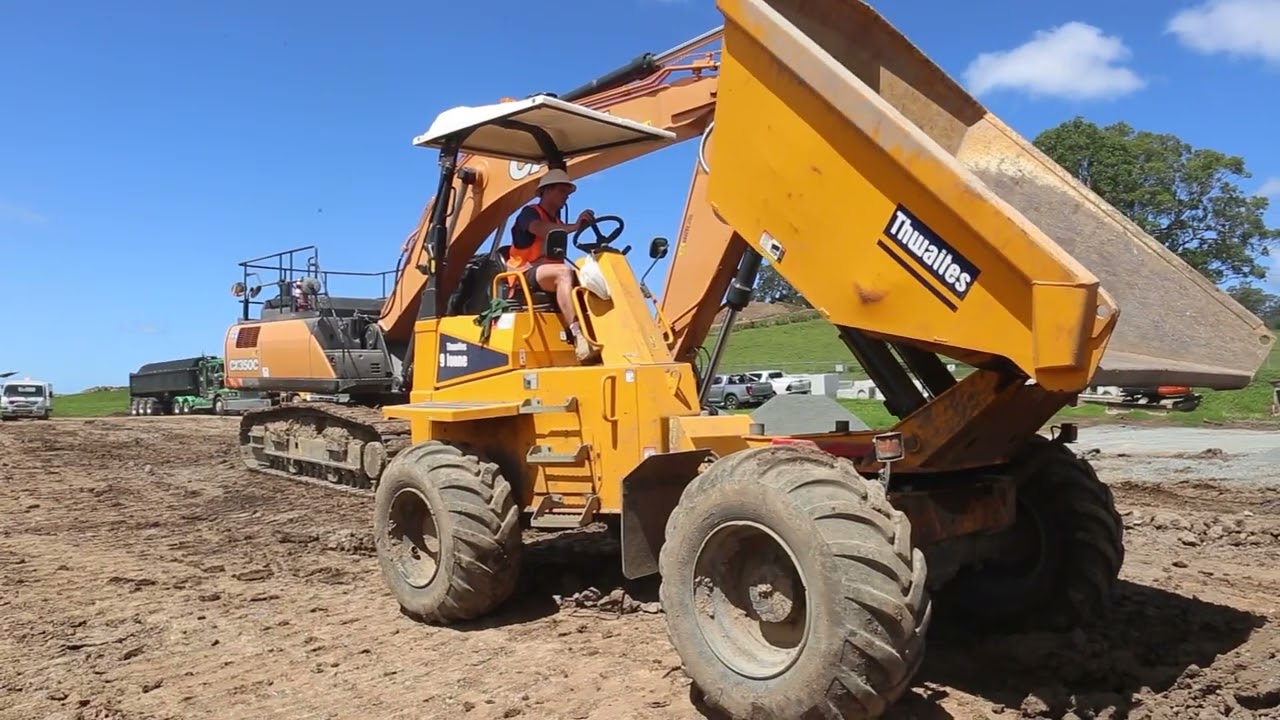 Thwaites Site Dumpers in stock | 6T and 9T Dumpers