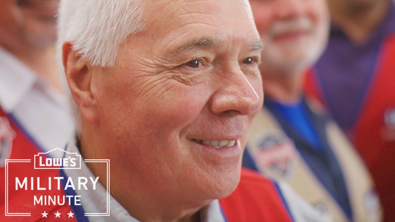 Lowe's Red Vest Military Minute: 