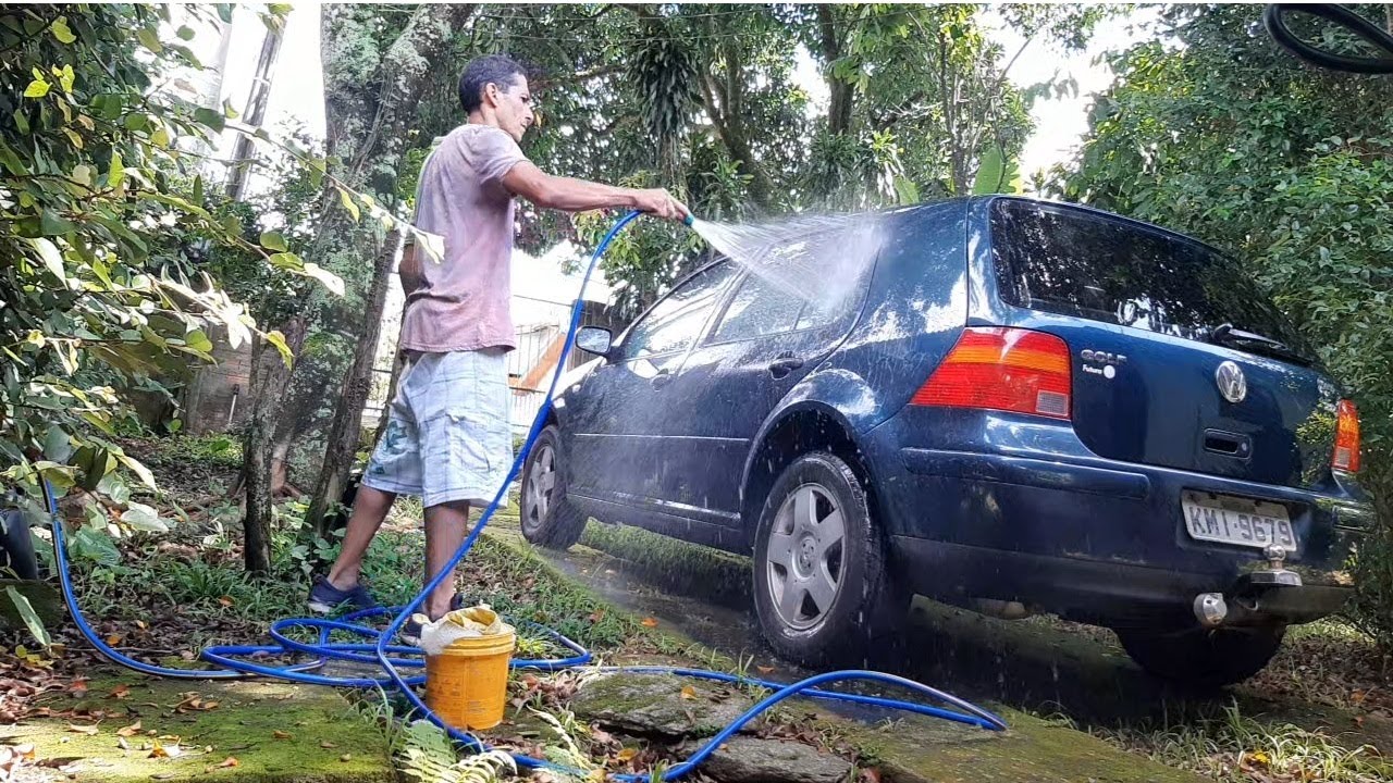 Golf MK4 / Bora - Por causa das chuvas 6 meses sem dar um trato (Cera e silicone).