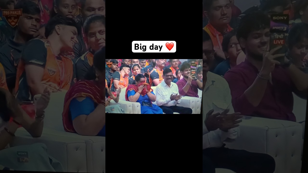 TODAY BIG DAY !! Sony ten 3 ppl S2 !! Mummy papa ❤️🙇🏻‍♂️🙏🏻