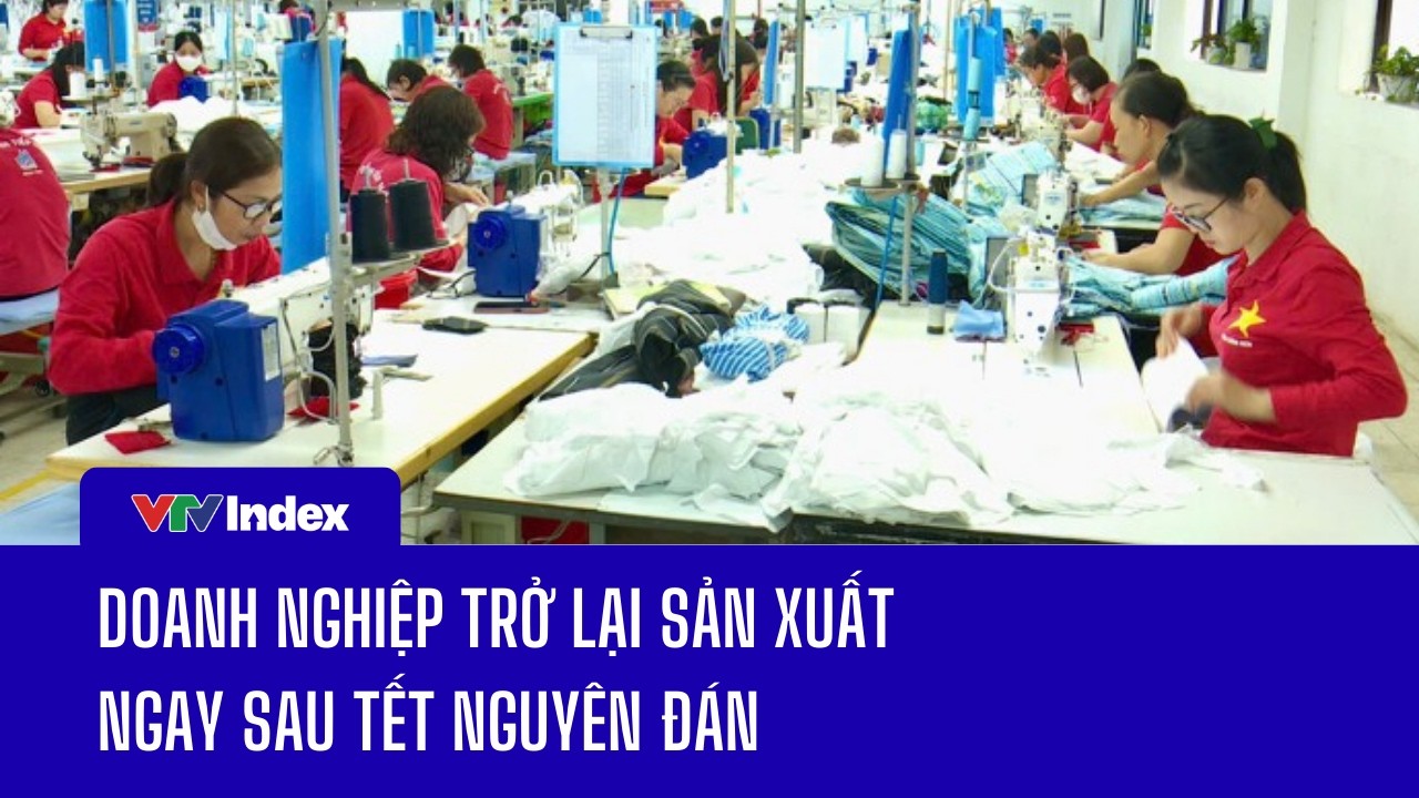 Doanh nghiệp trở lại sản xuất ngay sau Tết Nguyên đán | VTVIndex