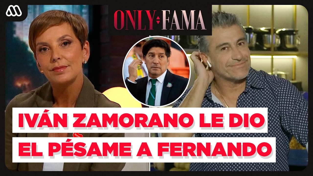 Fernando Solabarrieta: &ldquo;Con Iv&aacute;n Zamorano nos prometimos un reencuentro&rdquo; | #OnlyFama