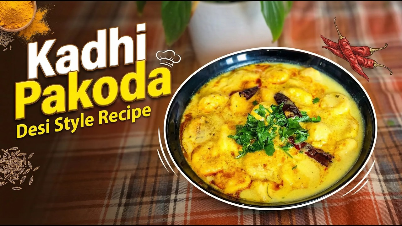 This simple curry (Kadhi) is so addictive, combine with steamed Rice #sattvik #vegetarian