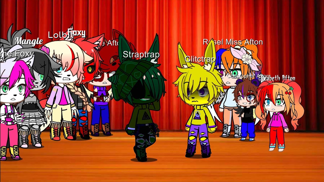My favoritefoxyanimatronics vs Afton family single battle part 2