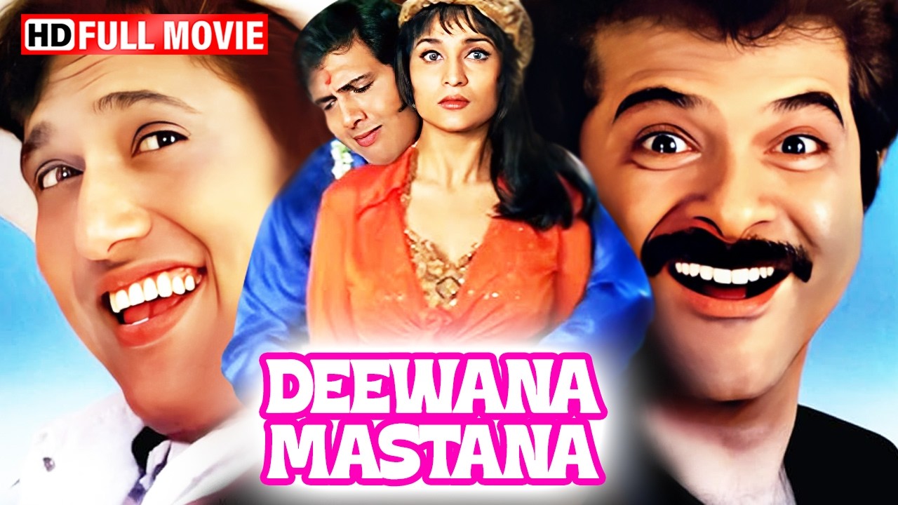 जब प्यार बना कॉमेडी जंग 😂 | Deewana Mastana (1997) Movie HD | Govinda vs Anil Kapoor