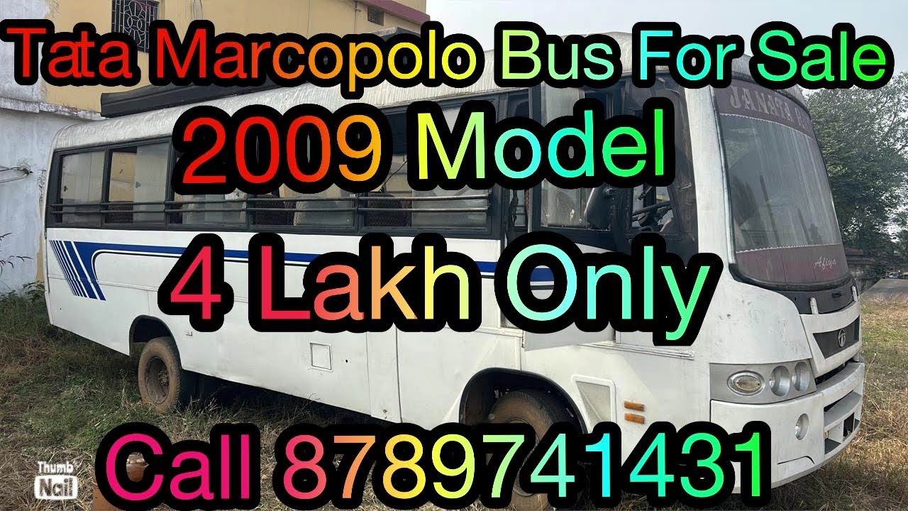Автобус Tata marcopolo||автобус б/у||автобус tata 709||на продажу@sauravjoshivlogs7028