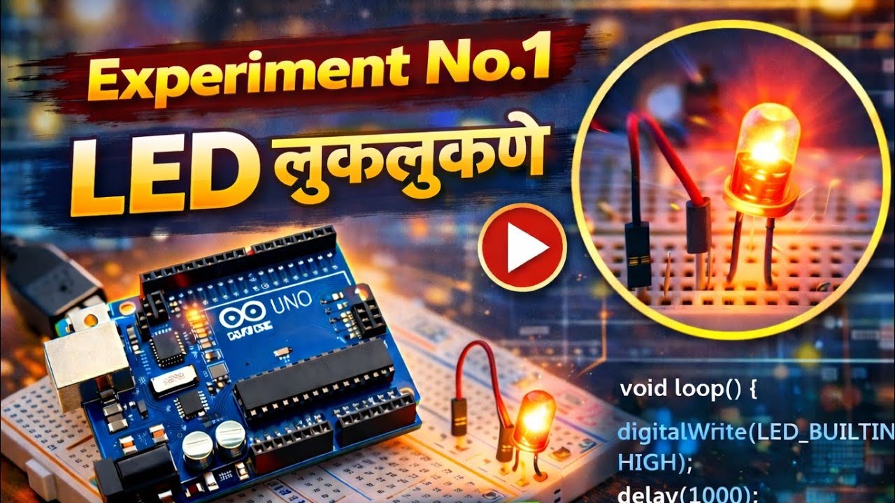 Arduino Exp 1 : Blinking LED