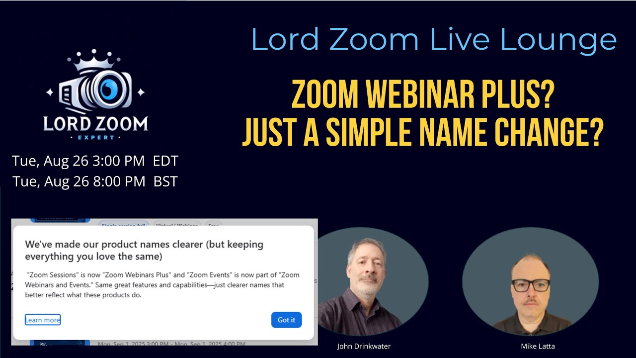 Is Zoom Webinar Plus Really New or Just a Name Change?