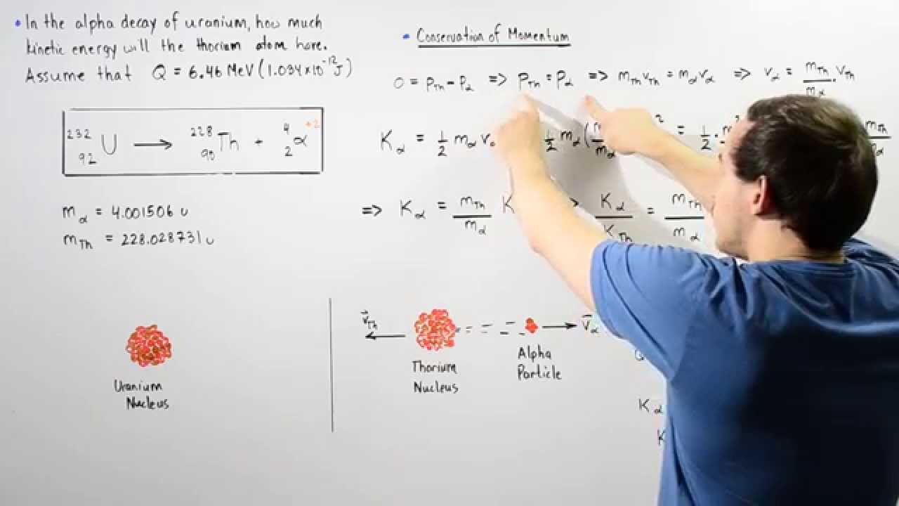 Alpha Decay and Kinetic Energy