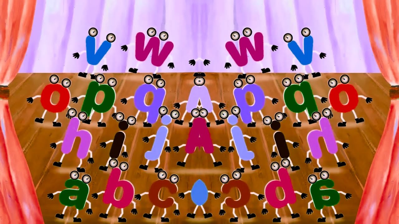 Faster ABCD Dance Song LALALALA | Sponsored By: Klasky Csupo 2001 Effects