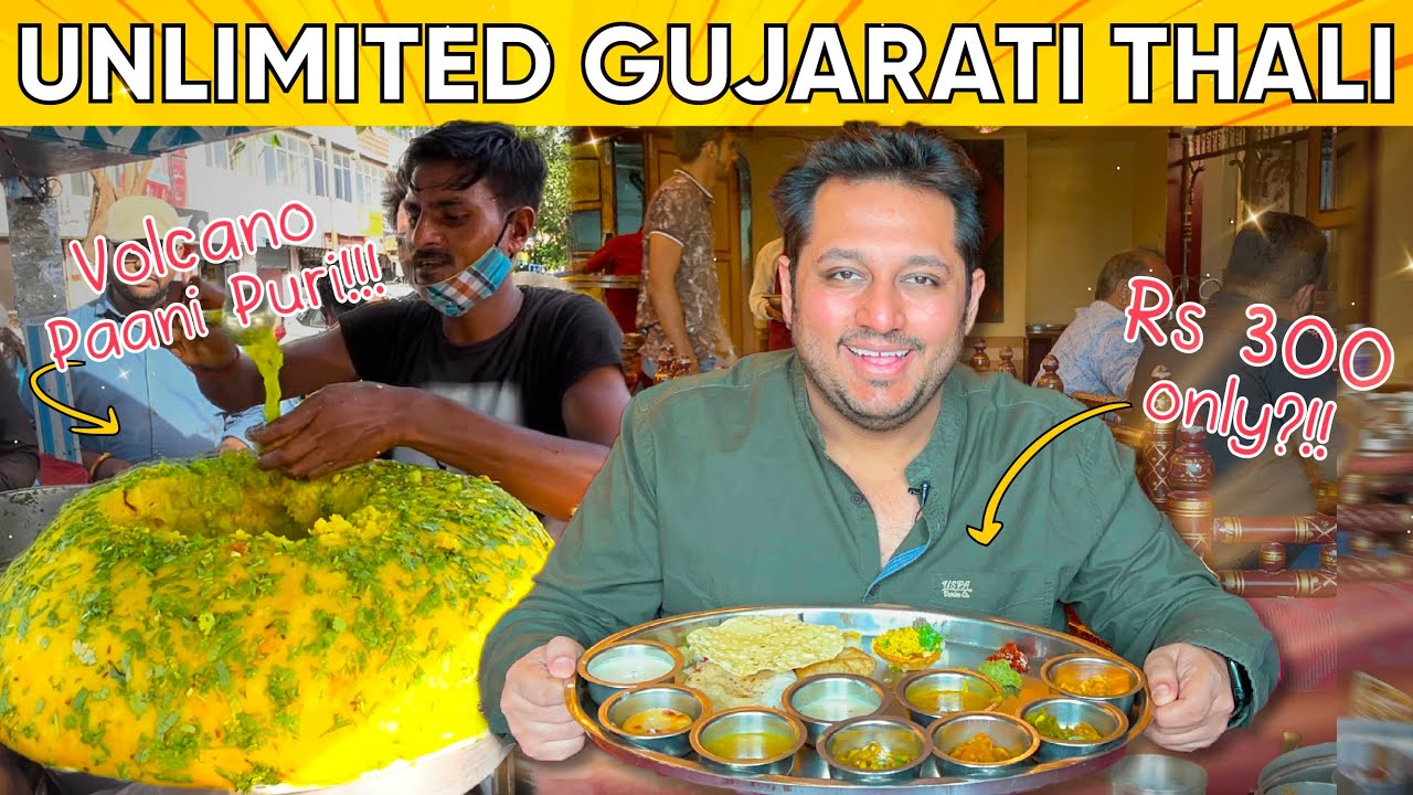 Unlimited Gujarati Thali | Surat Food Series part 1