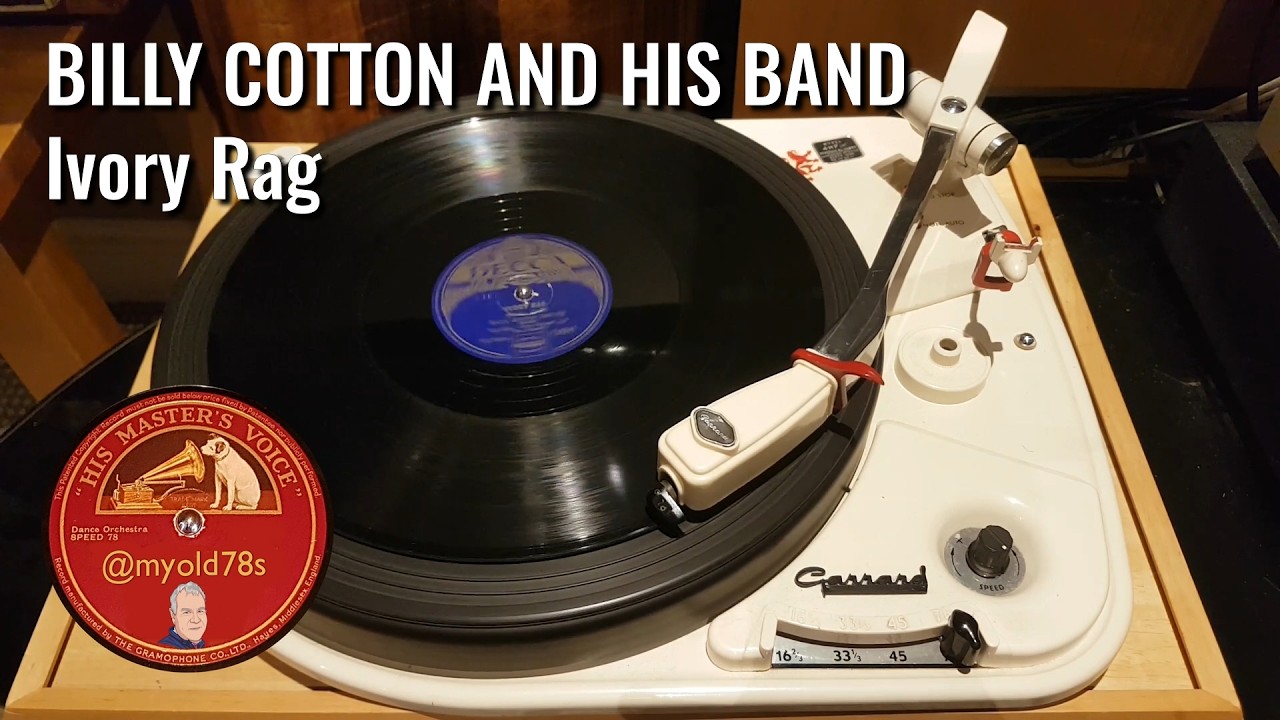 Ivory Rag - Billy Cotton and his Band, Alan Breeze (Vocal) 1951 78 rpm Decca F 9741