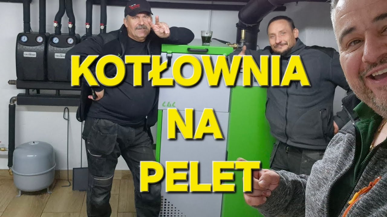 KOTŁOWNIA NA PELET, SAS BIO COMPACT PLUS 10kW,TERMOJET SPRZĘGŁO HYDRAULICZNE