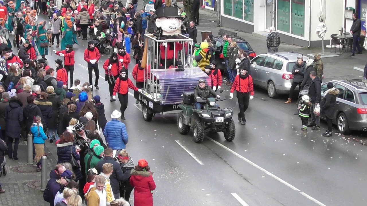 Rosenmontagzug 2019 in Beverungen