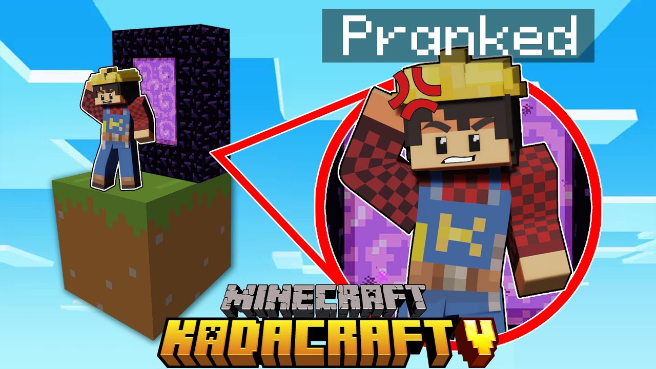 KadaCraft 5: Ep. 11 - SKYBLOCK On KADACRAFT?!