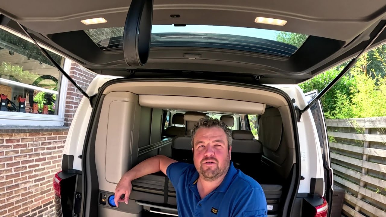 How to fill and empty the watertanks in the VW California T7 Ocean