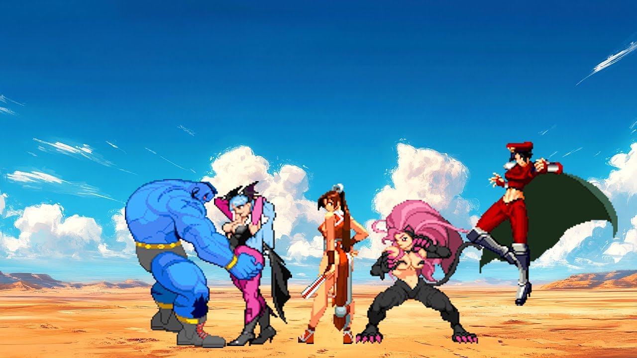 Zangyura vs Miss Bison Team – The Most Epic MUGEN Fight Ever Made