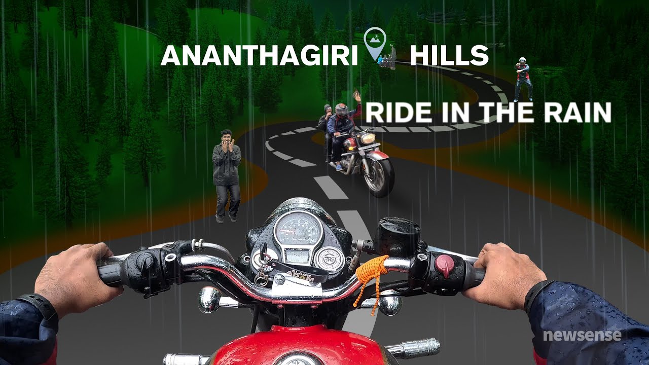 Riding to Ananthagiri Hills in the Monsoon the BEST Experience