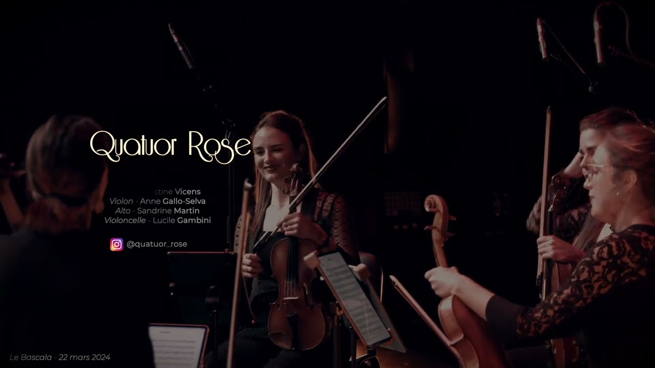 Quatuor Rose/  La muerte del Angel / Piazzolla